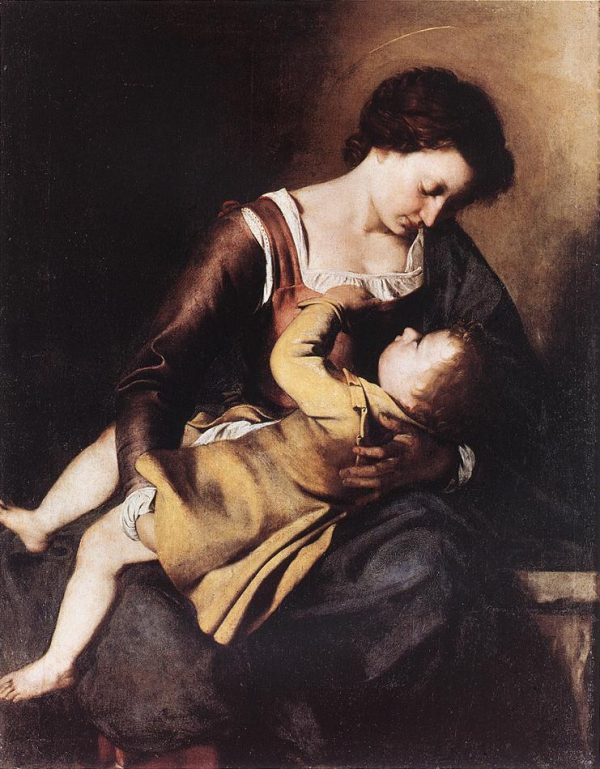 Madonna by Orazio Gentileschi