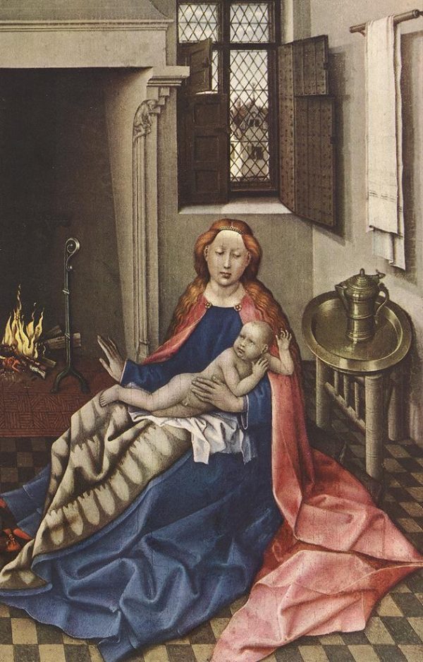Madonna With The Child by Robert Campin