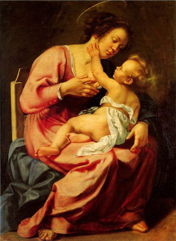 Madonna and Child by Artemisia Gentilesch
