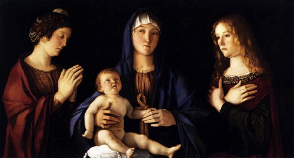 Madonna and Child with Two Saints