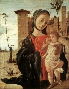 Madonna del Latte by Bramantino - hand-painted oil reproduction