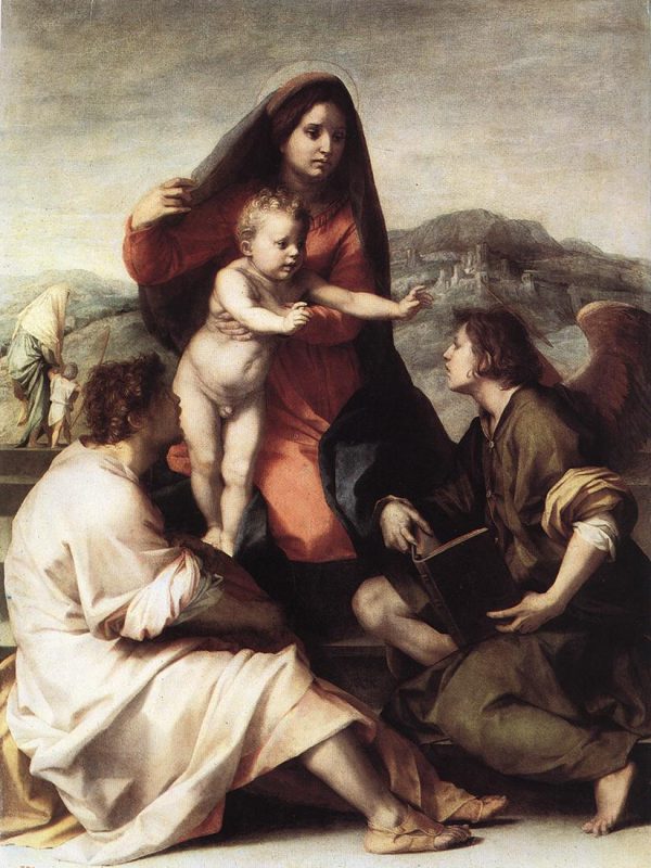 Madonna della Scala by Andrea del Sarto