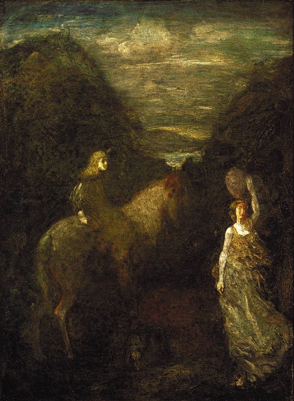 Image of King Cophetua and the Beggar Maid by Albert Pinkham Ryder