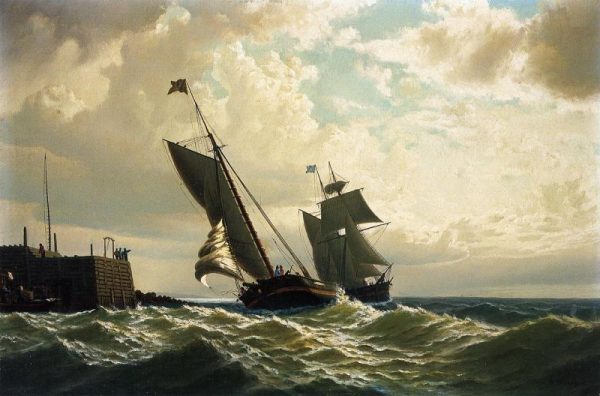Making Harbor by William Bradford