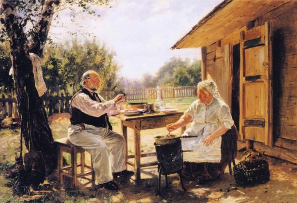 Making Jam by Vladimir Makovsky