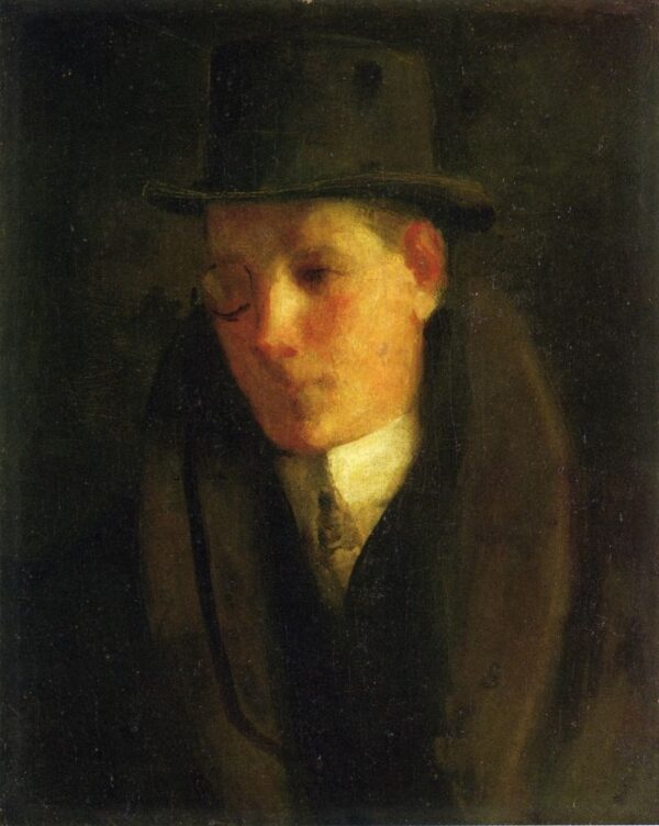 Man with a Monocle by George Luks