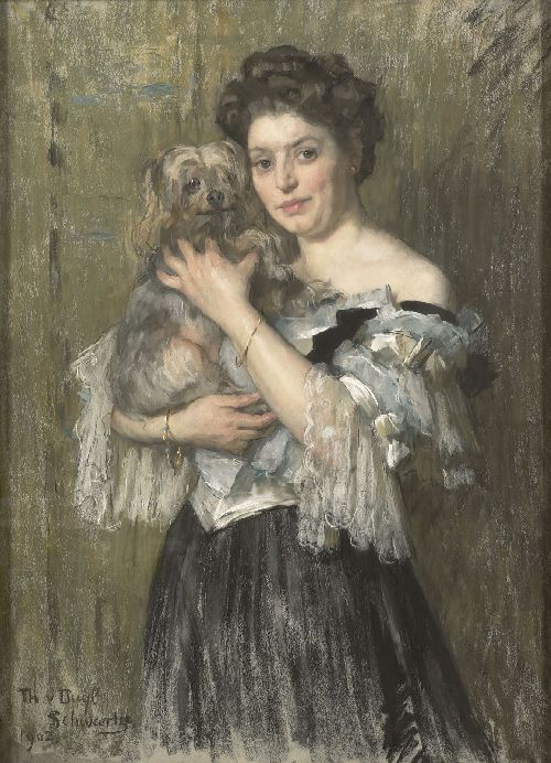 Maria Catharina Josephine Jordan by George Hendrik Breitner
