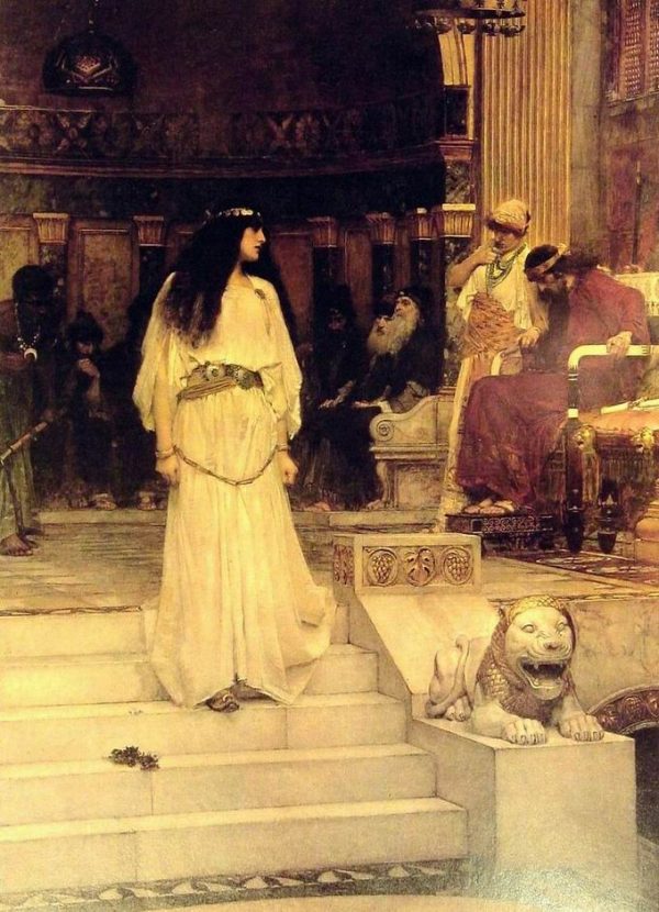 Mariamne Leaving the Judgement Seat of Herod by John William Waterhouse