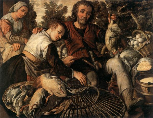 Market Peasants by Joachim Beuckelaer