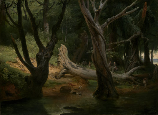 Departure for the Hunt in the Pontine Marshes