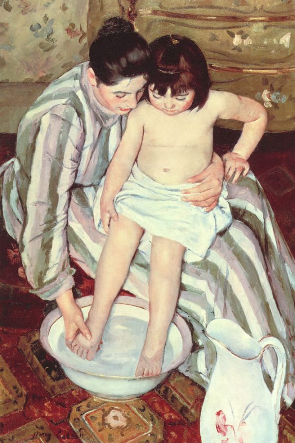 The Bath by Mary Cassatt