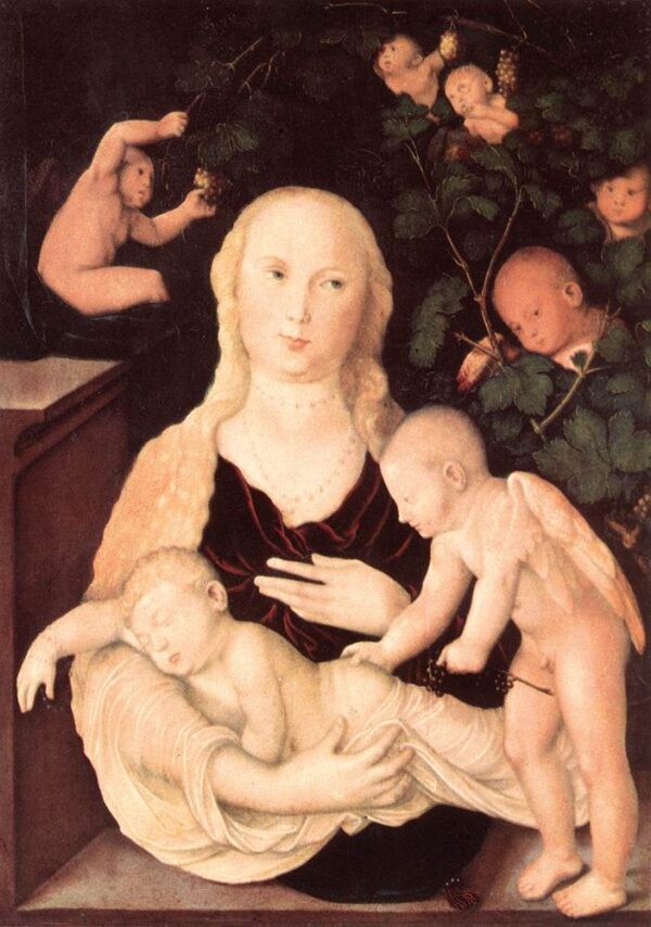 Mater Dolorosa b by Grien Hans Baldung