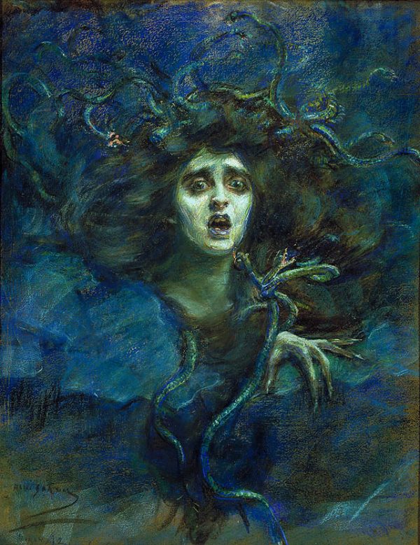 Medusa (Laura Dreyfus Barney) by Alice Pike Barney
