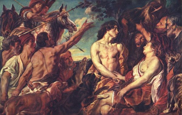 Meleager and Atalante by Jacob Jordaens