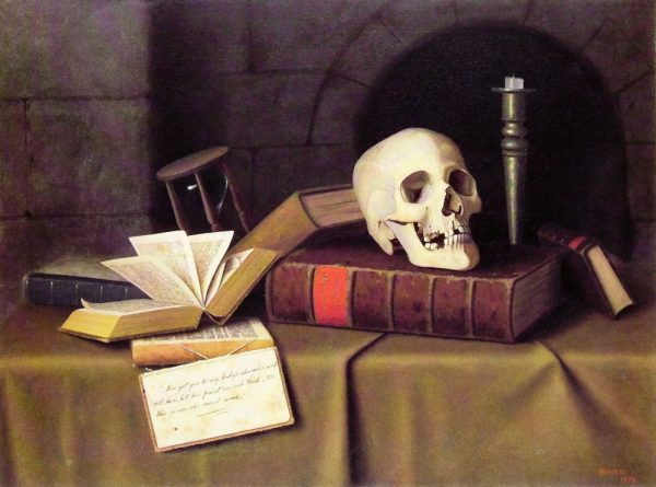 Memento Mori - To This Favour by William Michael Harnett