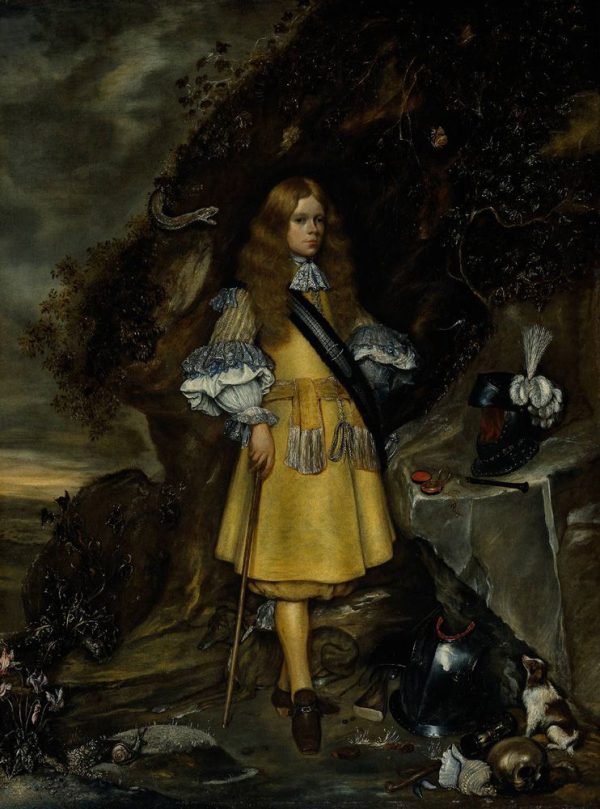 Memorial Portrait of Moses ter Borch by Gerard ter Borch