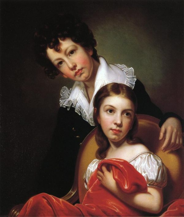 Michael Angelo and Emma Clara Peale by Rembrandt Peale