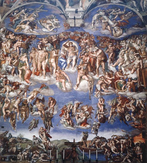 The Last Judgement by Michelangelo