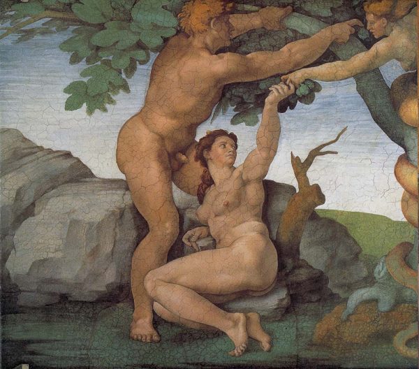 The Original Sin by Michelangelo