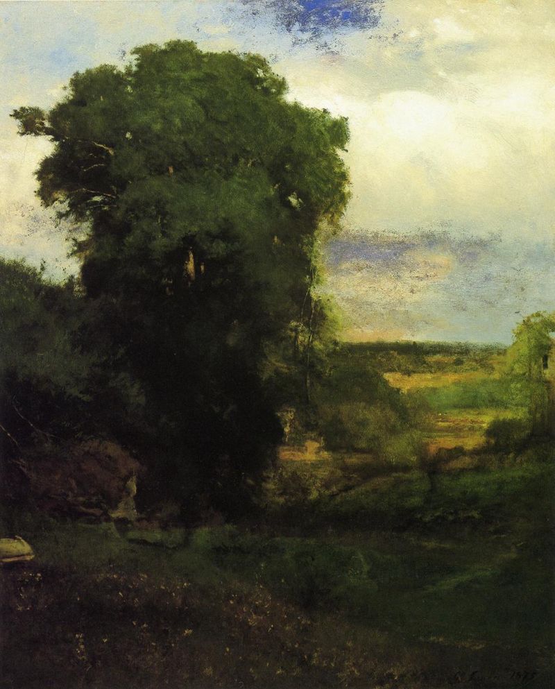 Midsummer by George Inness - hand-painted oil reproduction