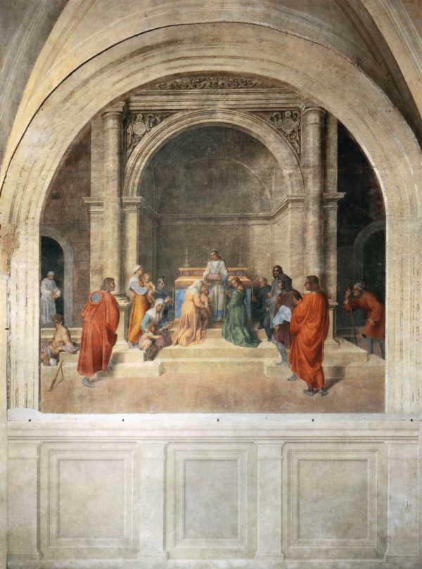 Miraculous Cure by Andrea del Sarto