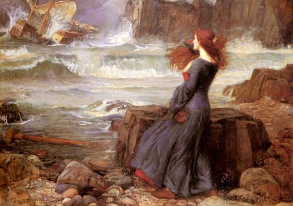 Miranda The Tempest by John William Waterhouse