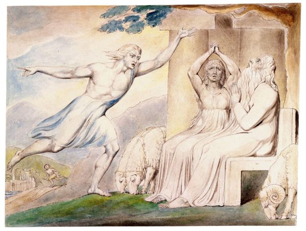The Messengers Tell Job of His Misfortunes by William Blake