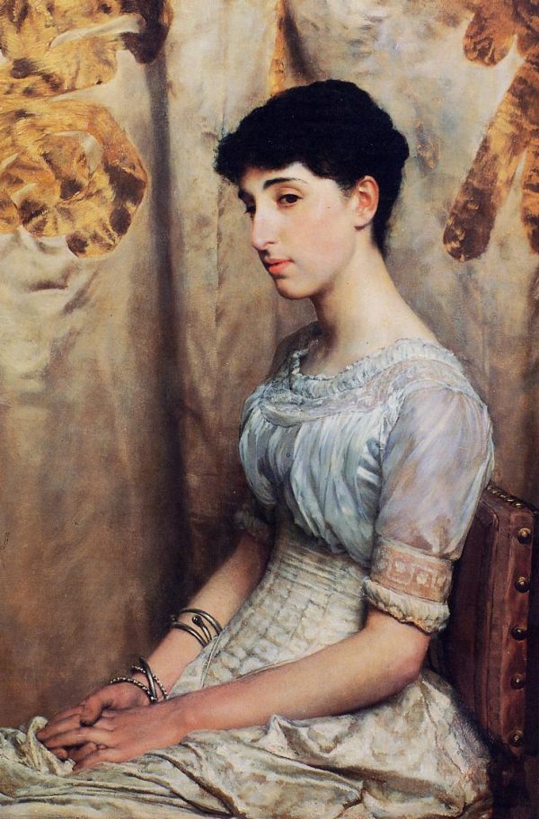 Miss Alice Lewis by Lawrence Alma-Tadema