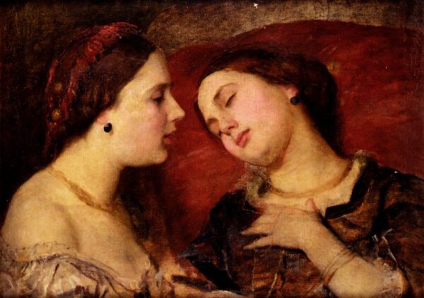 Miss Georgina Treherne by George Frederic Watts