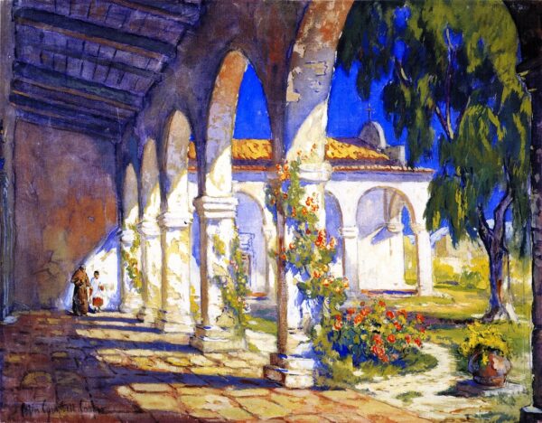 Mission San Juan Capistrano by Colin Campbell Cooper