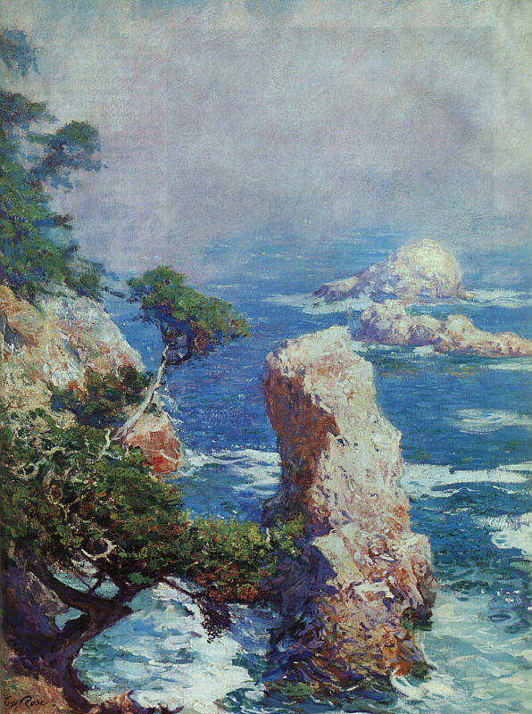 Mist Over Point Lobos by Guy Rose