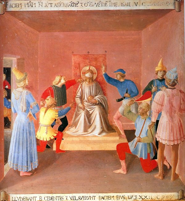 Mocking of Christ by Fra Angelico