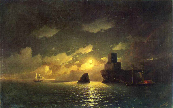Moonlit Night by Ivan Aivazovsky