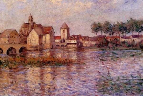 Moret-Sur-Loing IV by Alfred Sisley