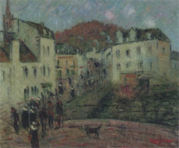 Moulin a Pont Aven by Gustave Loiseau