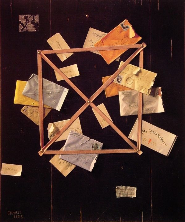 Mr Hulting's Rack Picture by William Michael Harnett