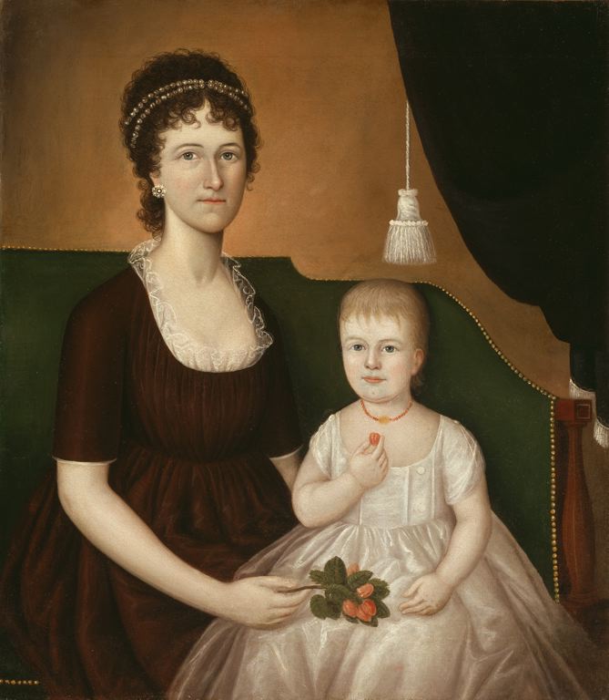 Mrs. Andrew Bedford Bankson and Son