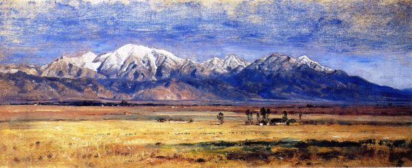 Mt San Antonio San Gabriel Valley by Samuel Colman