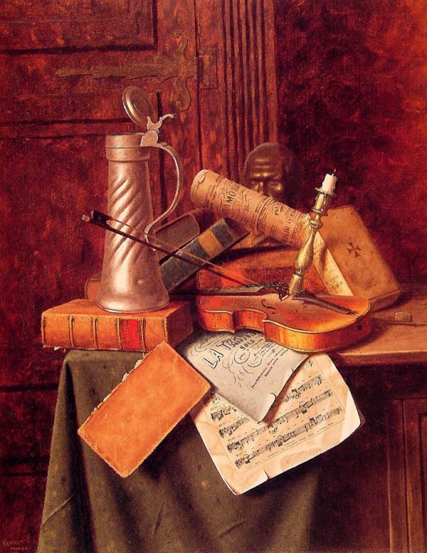 Munich Still Life by William Michael Harnett