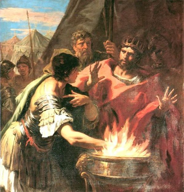 Muzio Scevola by Sebastiano Ricci
