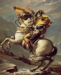 Napoleon Crossing the Alps by Jacques-Louis David, hand-painted oil reproduction