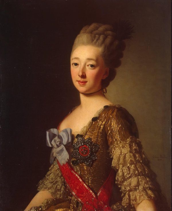 Natalia Alexeievna of Russia by Alexander Roslin