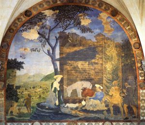 Nativity by Alessio Baldovinetti - hand-painted oil reproduction