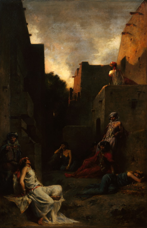 Women of the Ouled Nayls by Fromentin - hand-painted oil reproduction