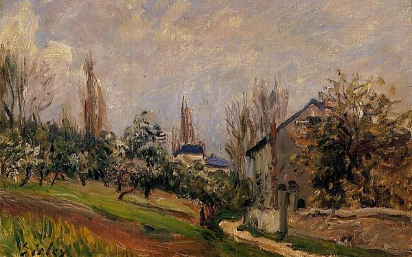 Near Moret by Alfred Sisley