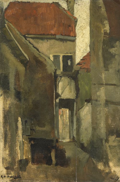 Neighborhood in Rijswijk Near the Hague by George Hendrik Breitner