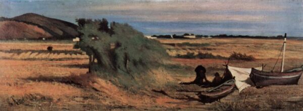 Netzflicker in Castiglioncello by Giovanni Fattori