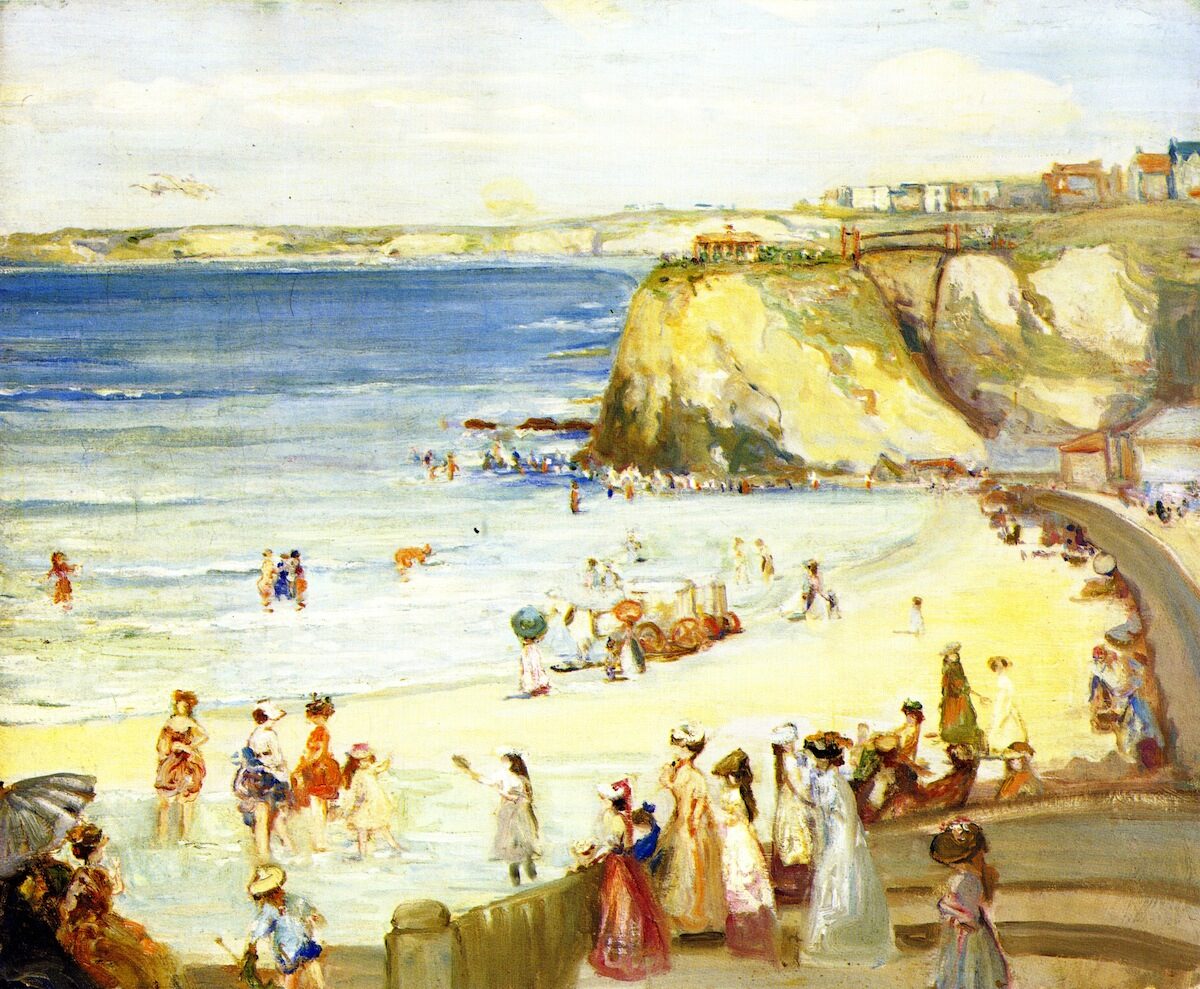 Newquay Town Beach by Charles Conder