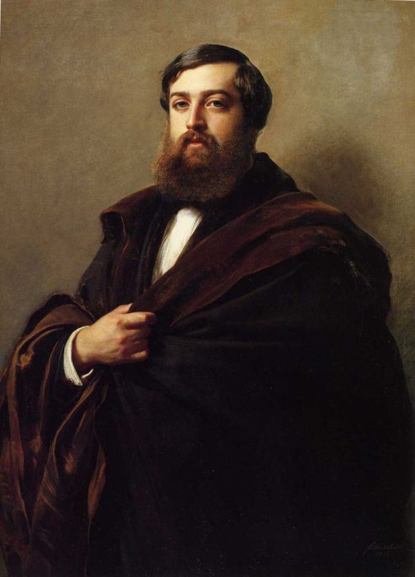 Alfred-Emilien, Comte de Nieuwerkerke by Franz Xavier Winterhalter