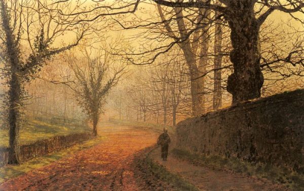 November Afternoon, Stapleton Park by John Atkinson Grimshaw